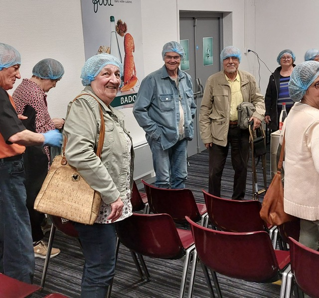 visite guidée de l' usine BADOIT